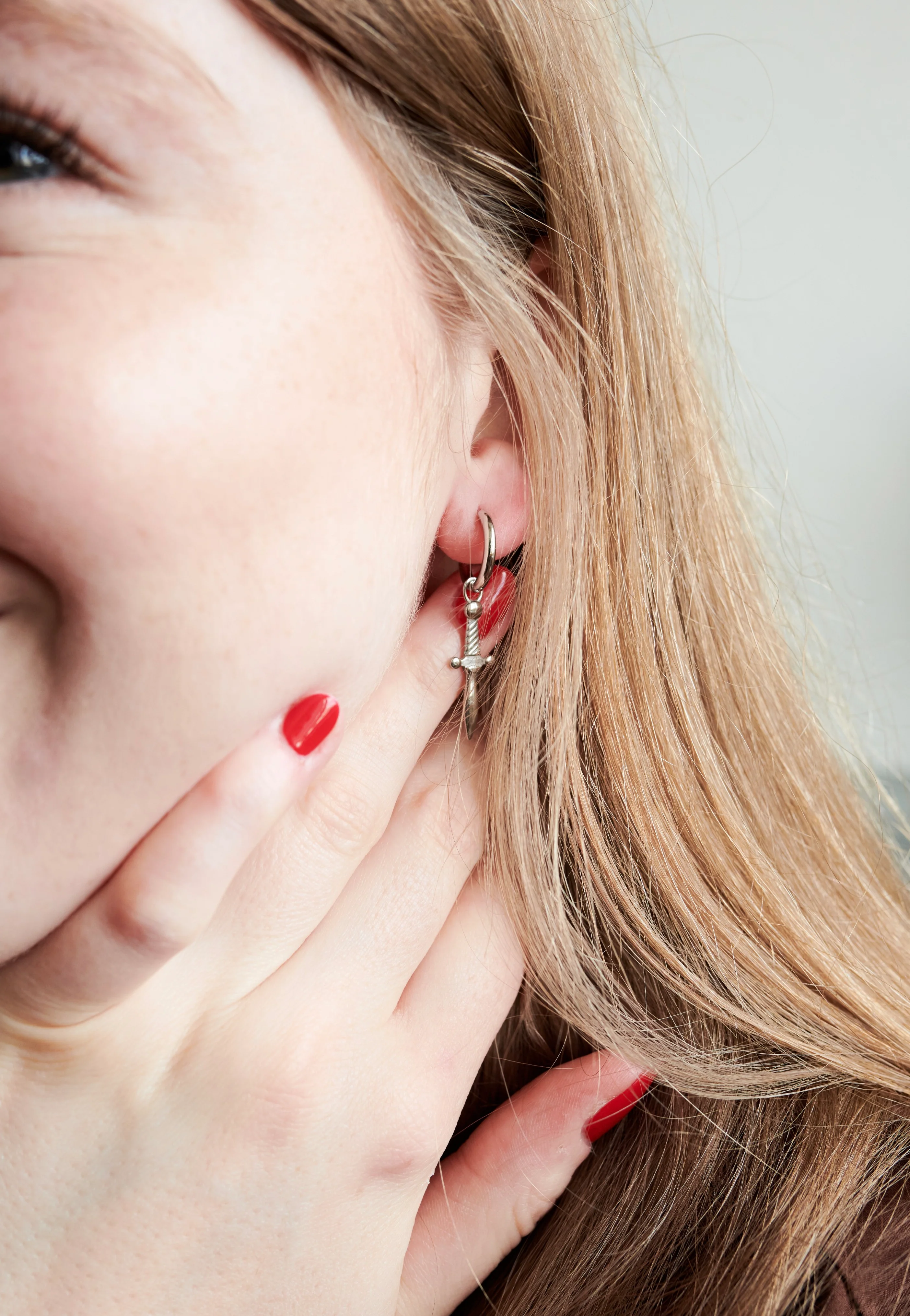 Little Sword Silver - Earrings - Image 5