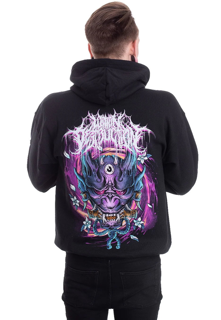 Demon Mask - Hoodie - Image 5