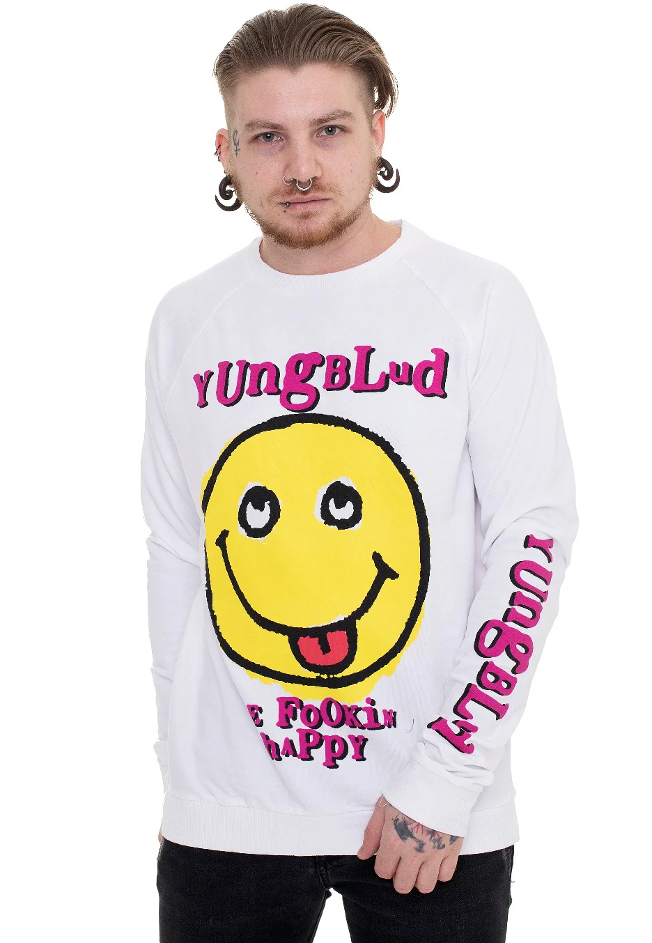 Raver Smile White - Sweater - Image 3