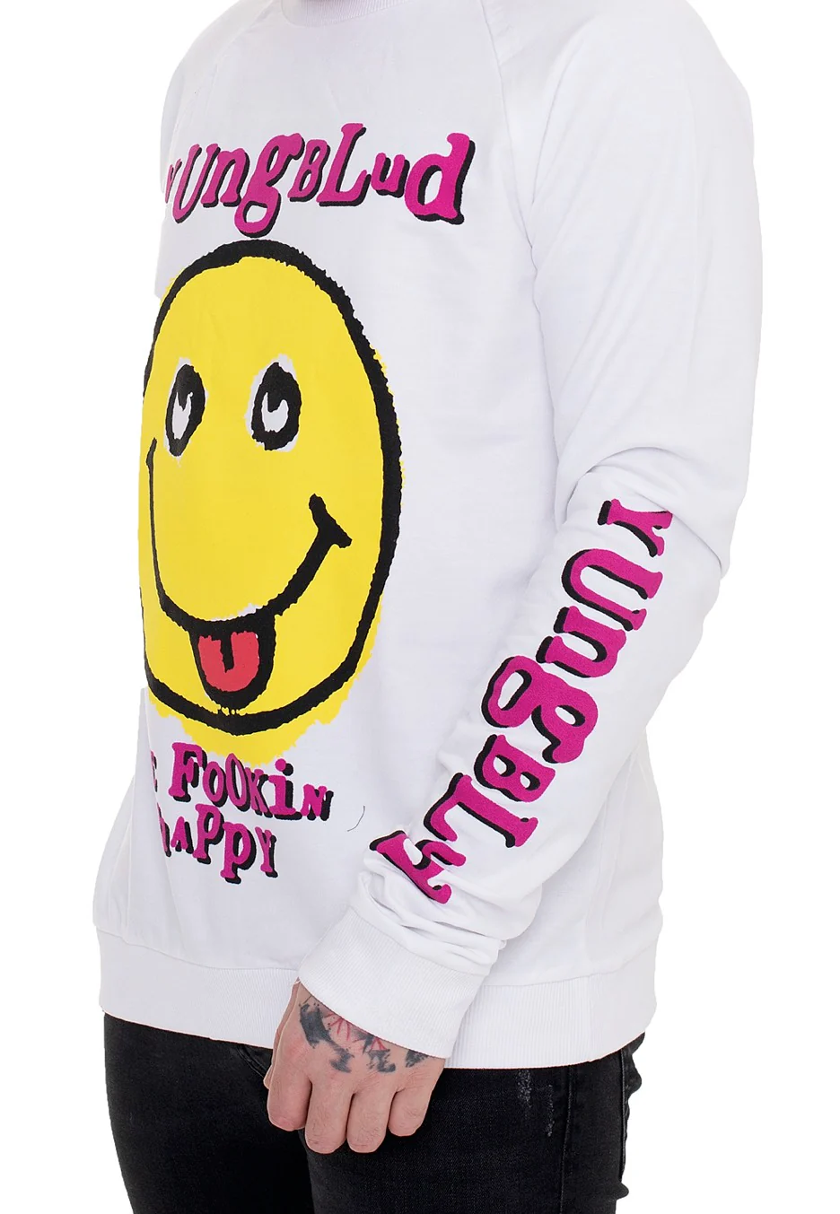 Raver Smile White - Sweater - Image 4