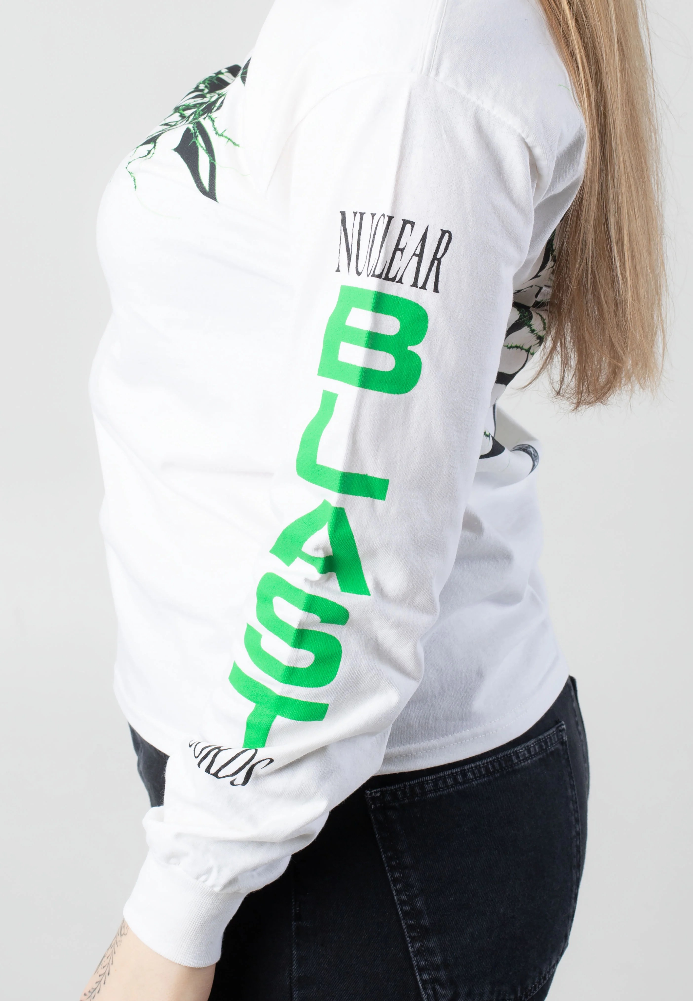 Pure Evil White - Longsleeve - Image 8